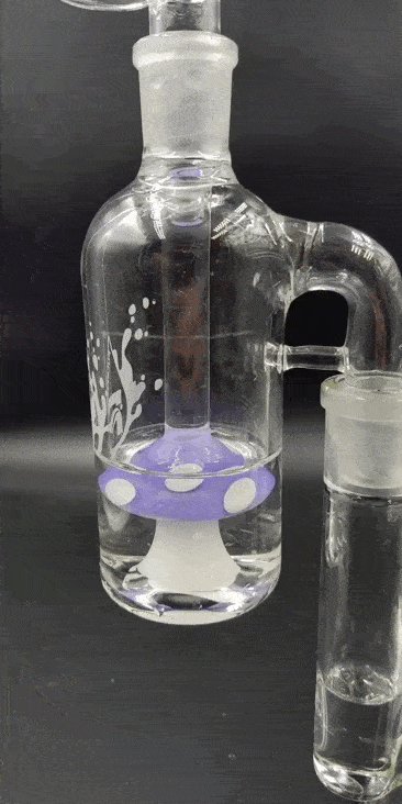 Pulsar Mushroom Ash Catcher - 18mm 90 Degrees - Avernic Smoke Shop