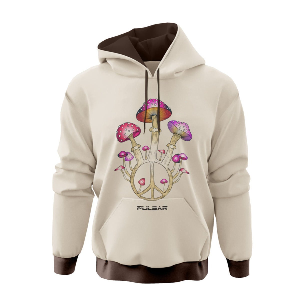 Pulsar Peace N Shrooms Hoodie - Meech Madness Smoke Shop