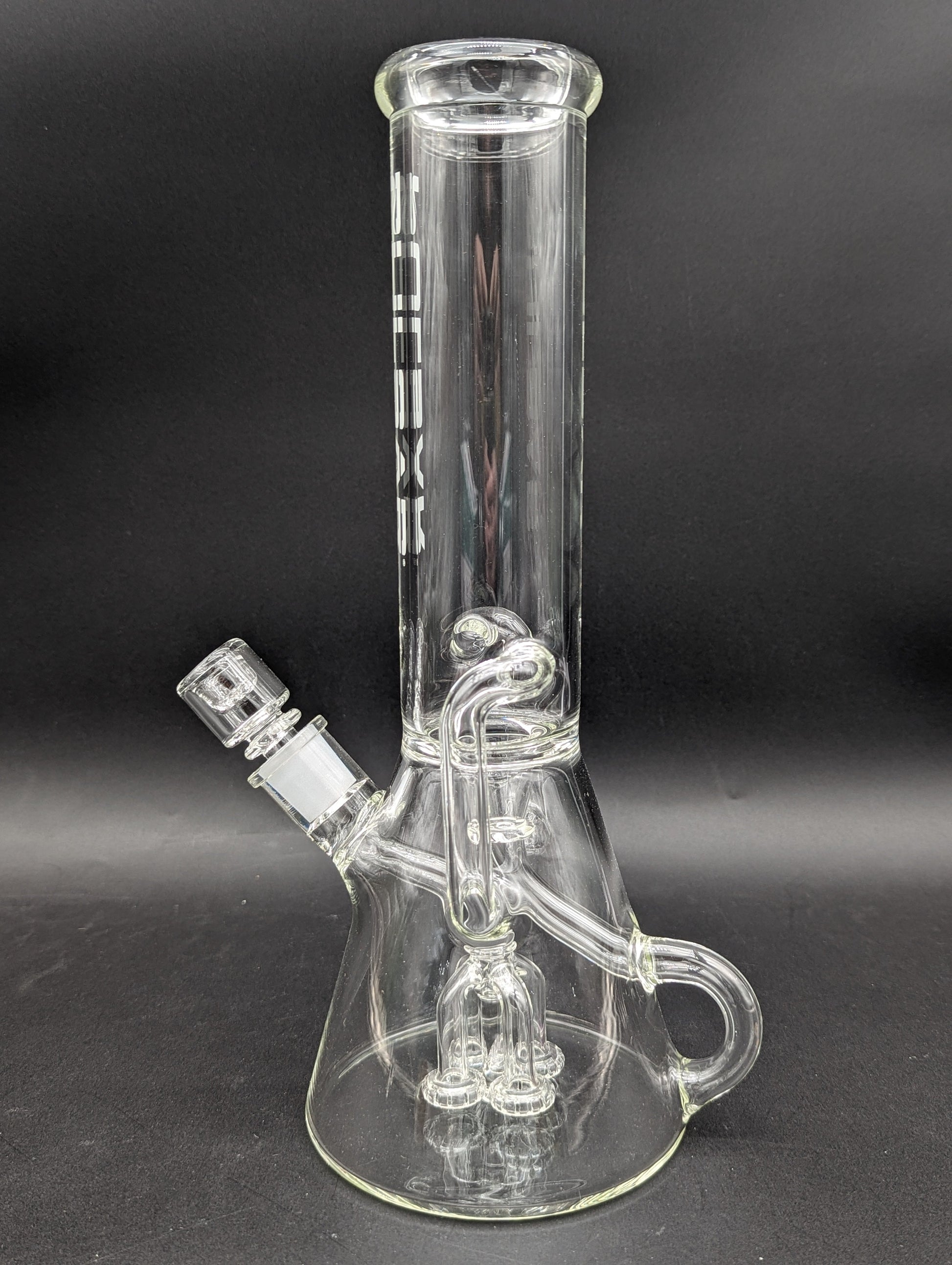 Pulsar Quad-Arm Showerhead Recycler Beaker Bong | 12"-Avernic Smoke Shop