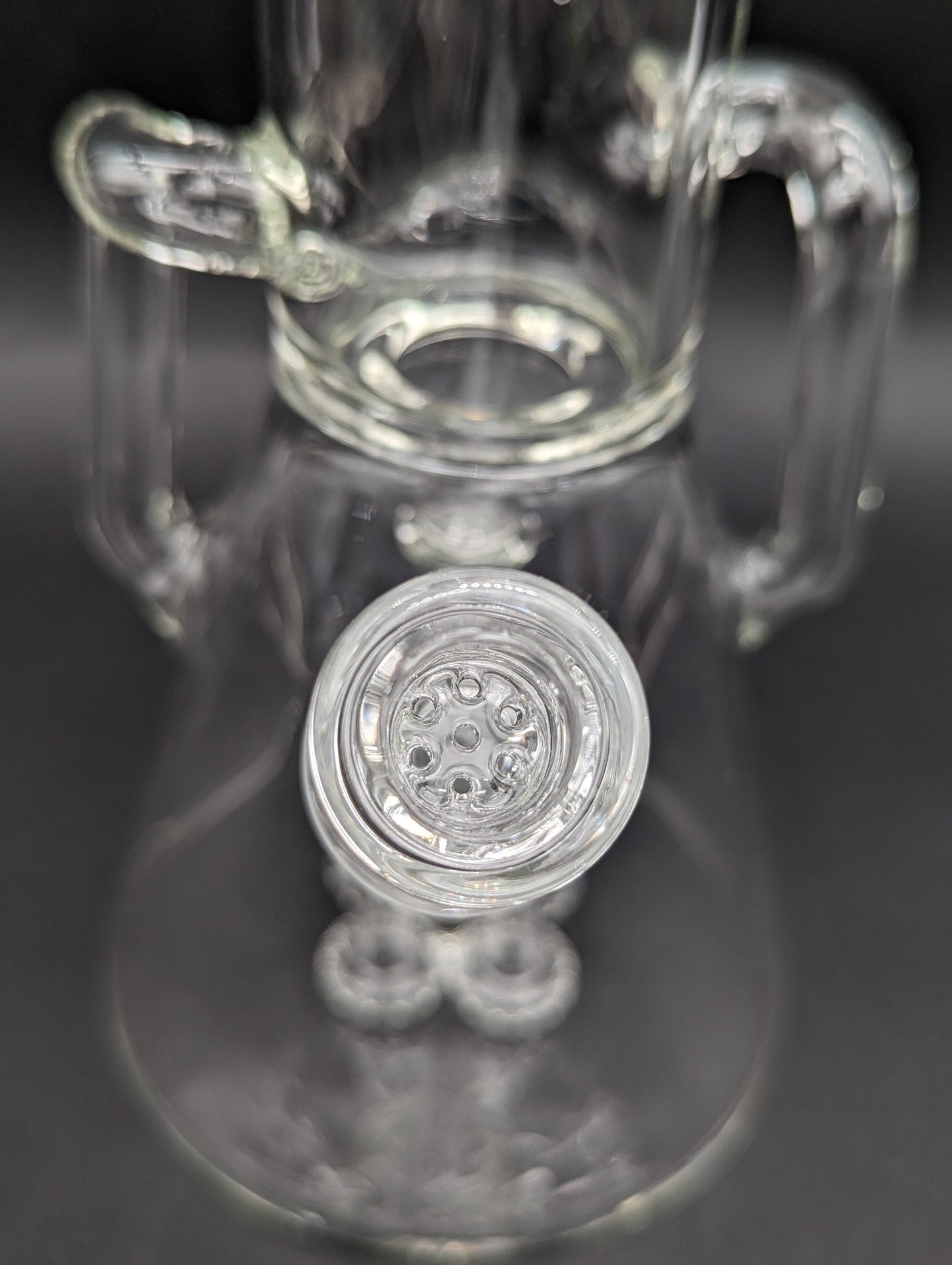 Pulsar Quad-Arm Showerhead Recycler Beaker Bong | 12"-Avernic Smoke Shop
