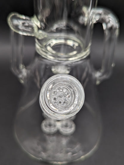 Pulsar Quad-Arm Showerhead Recycler Beaker Bong | 12"-Avernic Smoke Shop