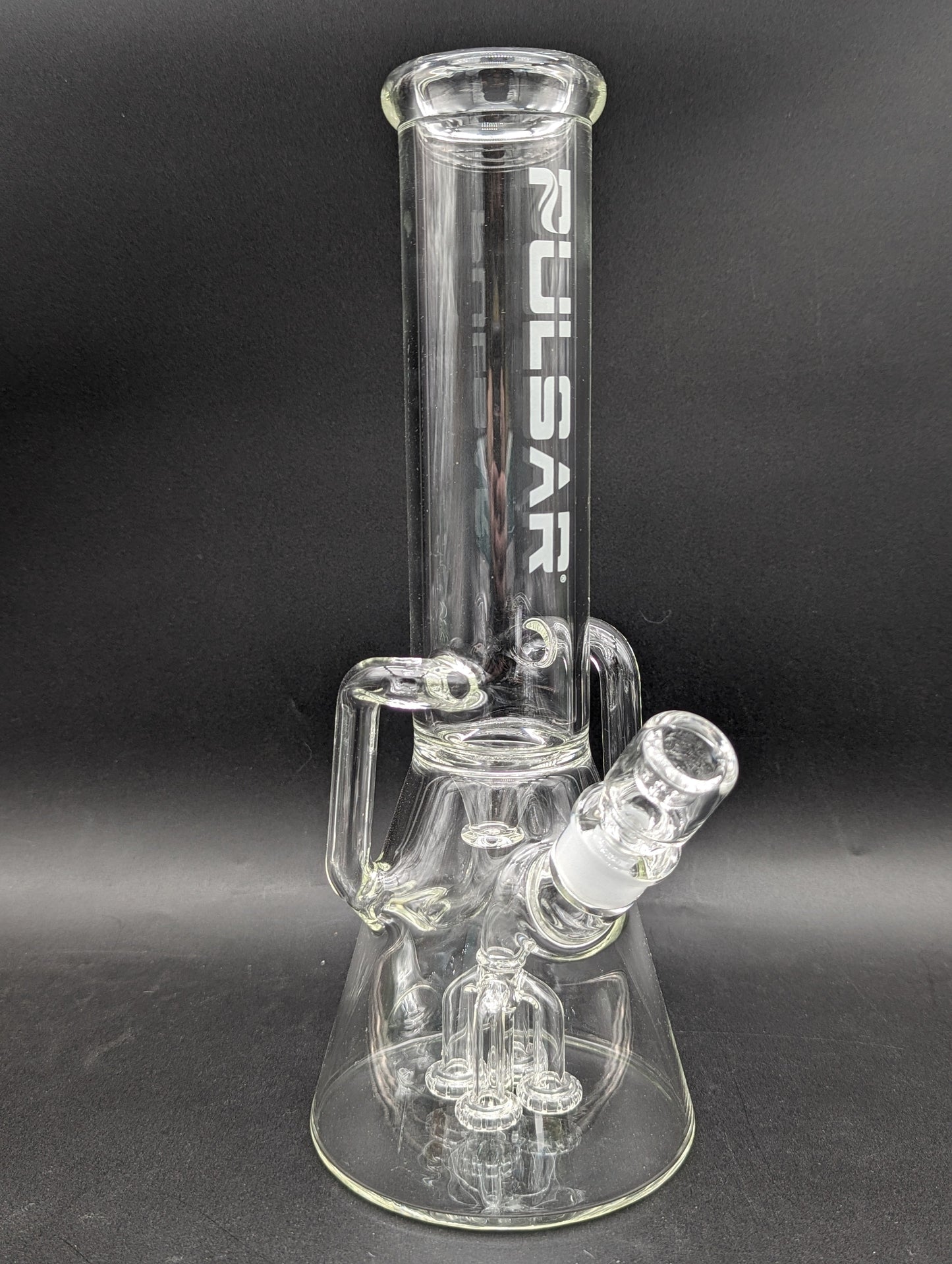 Pulsar Quad-Arm Showerhead Recycler Beaker Bong | 12"-Avernic Smoke Shop