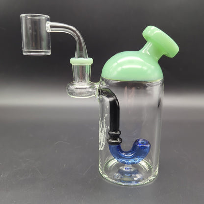 Pulsar Sherlock Perc Dab Rig | 5.75" | 14mm - Meech Madness Smoke Shop