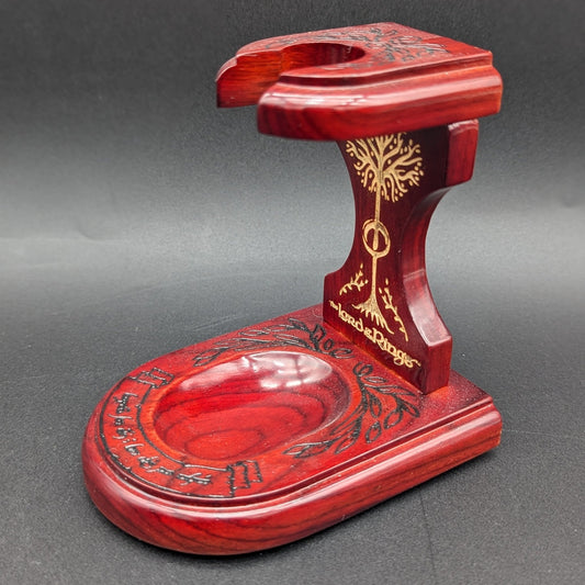 Pulsar Shire Pipes MIDDLE - EARTH Pipe Stand | 3"x4" - Meech Madness Smoke Shop
