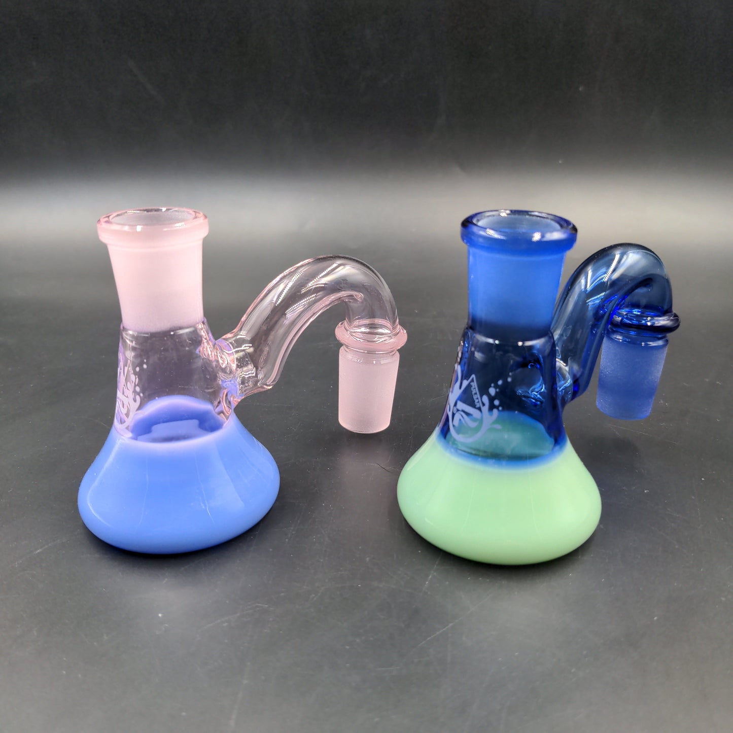 Pulsar Two Tone Dry Ash Catcher 18mm 90° - Avernic Smoke Shop