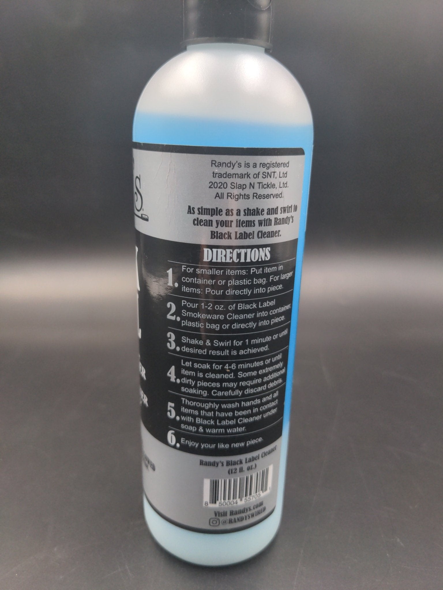 Randy's Black Label Glass Cleaner - 12oz Bottle - Meech Madness Smoke Shop