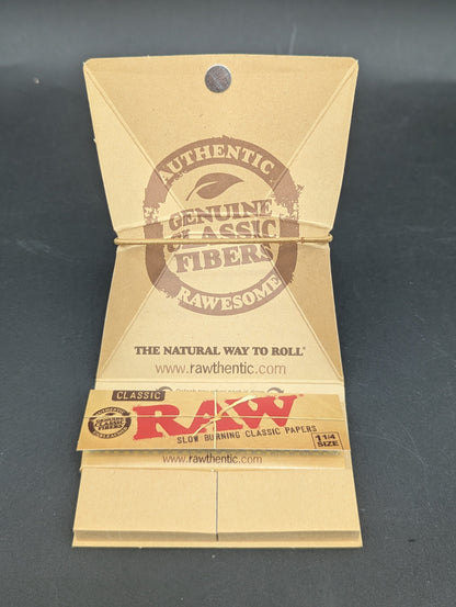 RAW Artesano Tray Rolling Papers & Tips | 1 1/4" Size Slim-Avernic Smoke Shop
