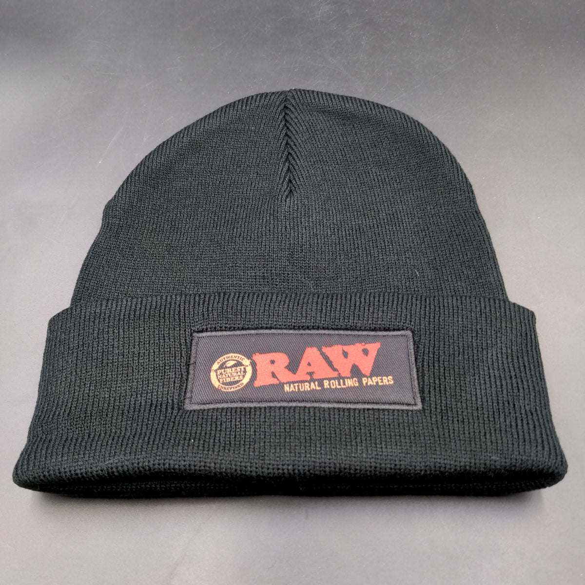 Raw Beanie Hat - Black-Avernic Smoke Shop