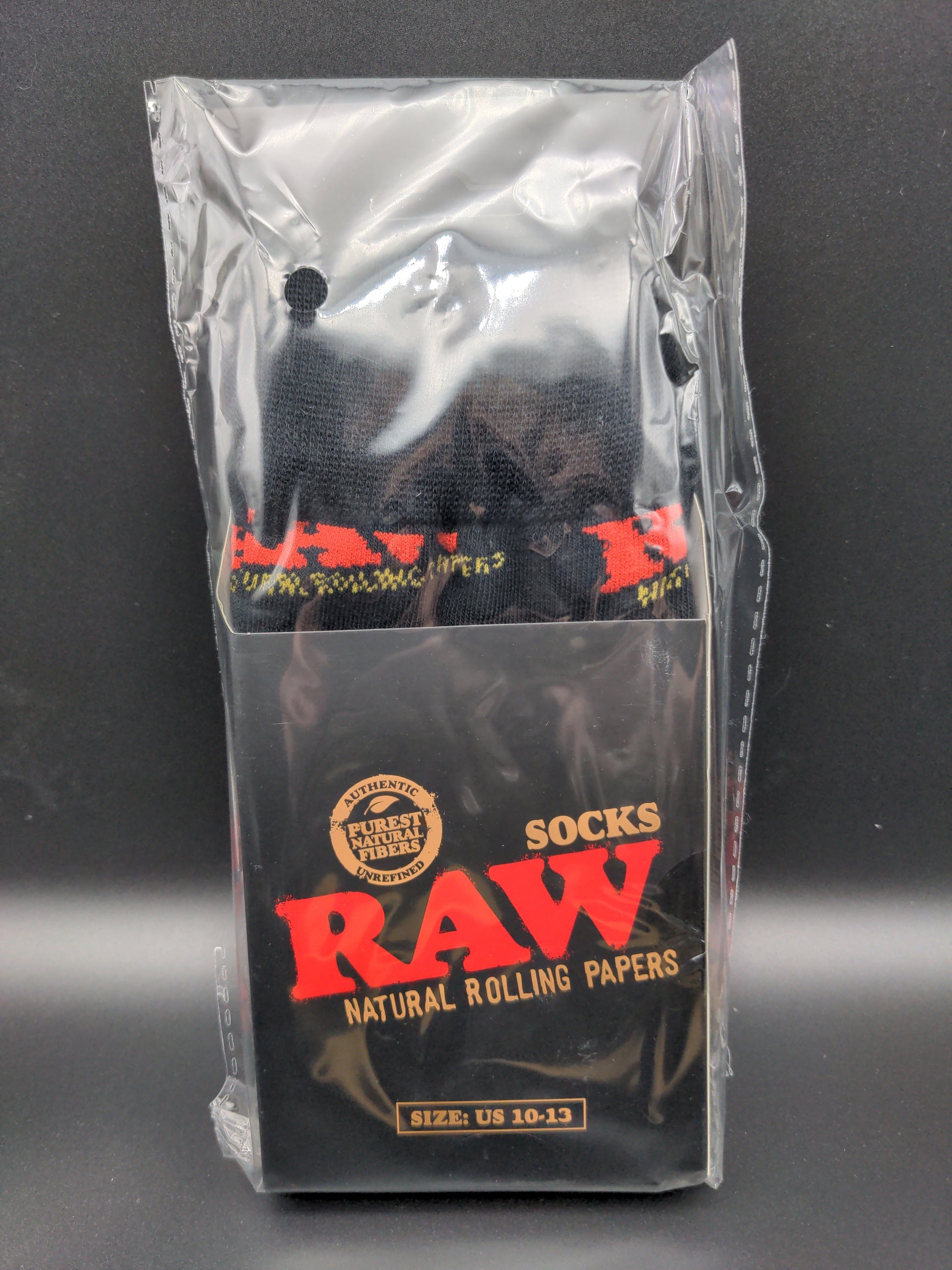 RAW Cotton Socks | Size 10-13-Meech Madness Smoke Shop