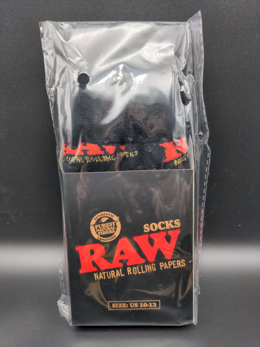 RAW Cotton Socks | Size 10-13-Meech Madness Smoke Shop