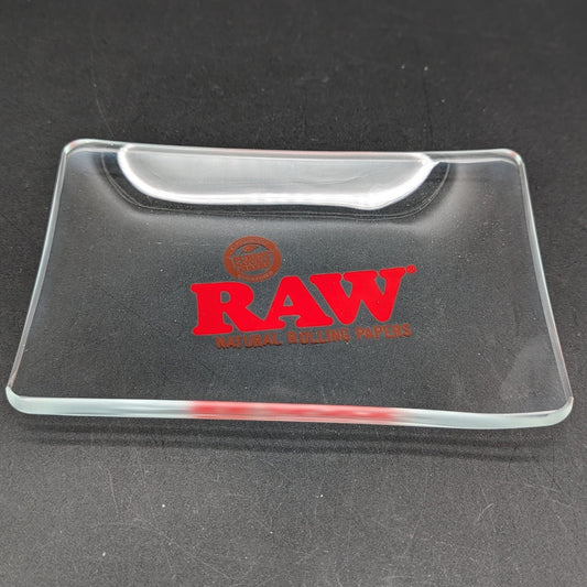 RAW® - Glass Rolling Tray - Mini - Meech Madness Smoke Shop