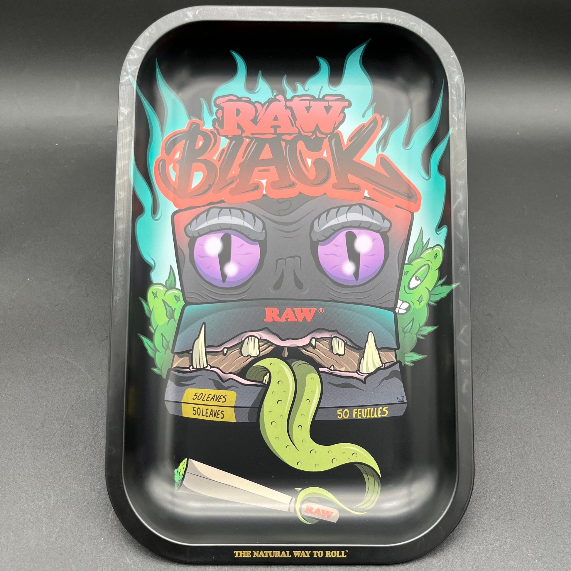 RAW Monster Metal Rolling Tray - Meech Madness Smoke Shop