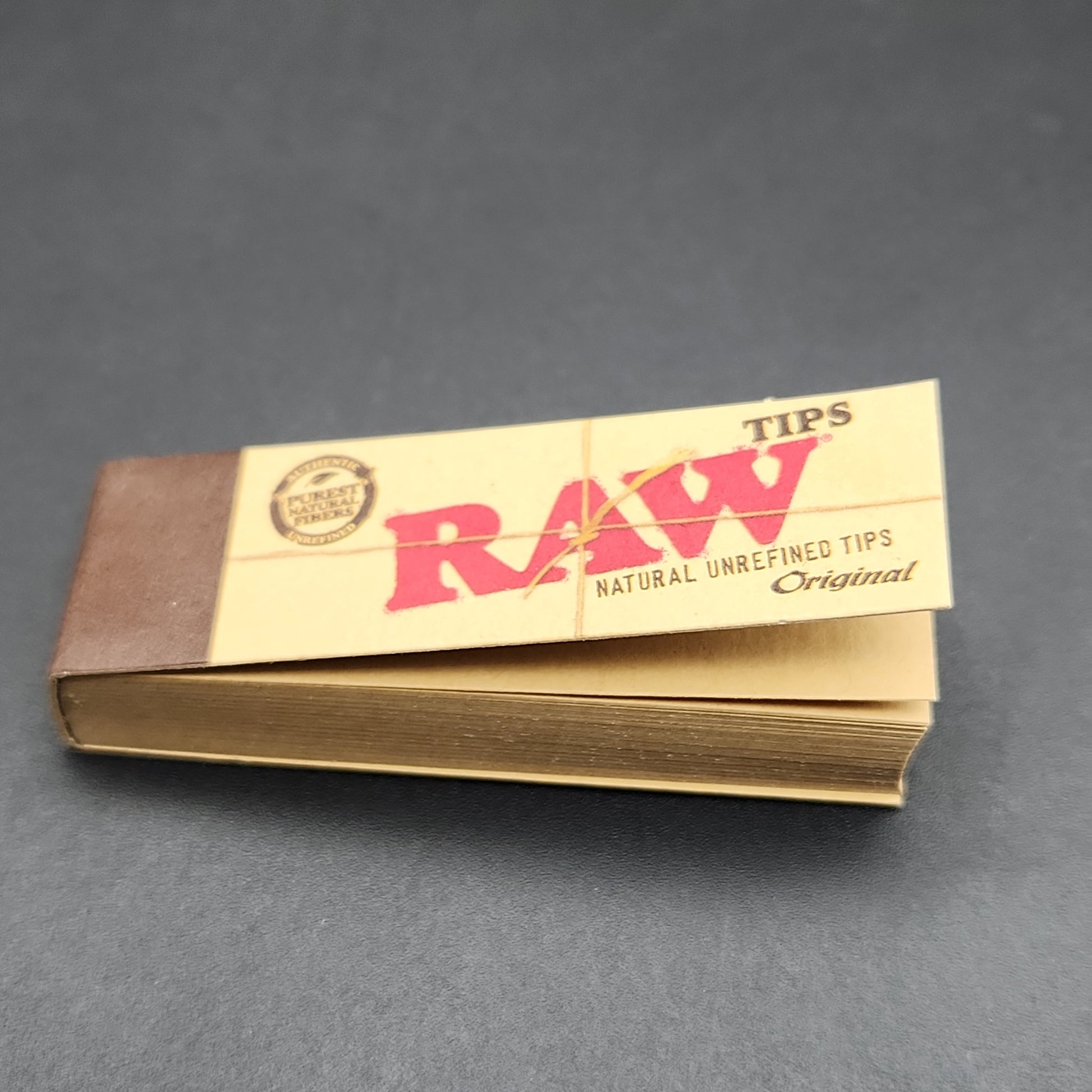 Raw Natural Unrefined Tips - Box of 50 - Avernic Smoke Shop