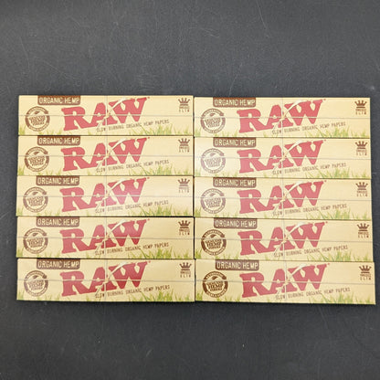 RAW Organic Hemp Rolling Papers - King Size Slim-Avernic Smoke Shop