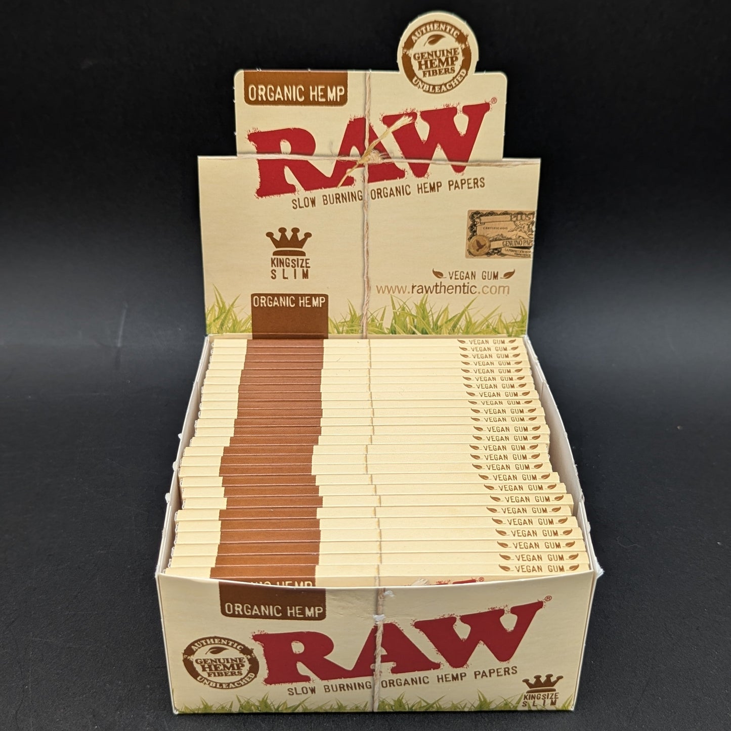 RAW Organic Hemp Rolling Papers - King Size Slim-Avernic Smoke Shop