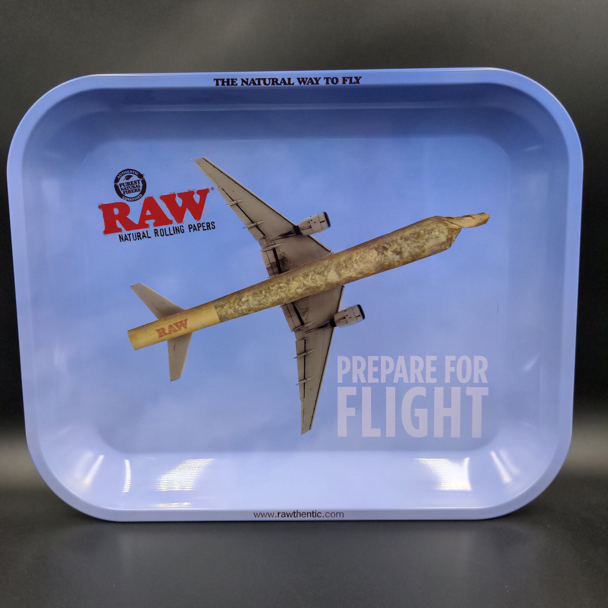 RAW "Prepare for Flight" Large Rolling Tray-Avernic Smoke Shop