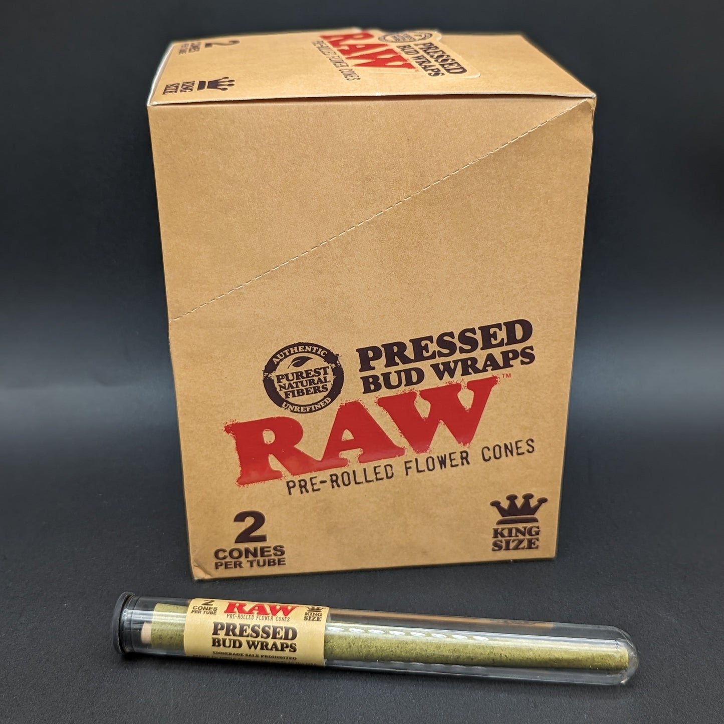 RAW Pressed Bud Wrap Cone