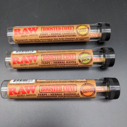 RAW Rocket Booster Terpene Cones - Meech Madness Smoke Shop