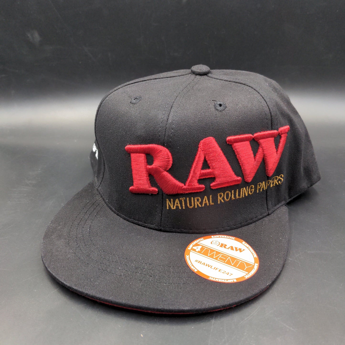 RAW Snapback Hat-Avernic Smoke Shop