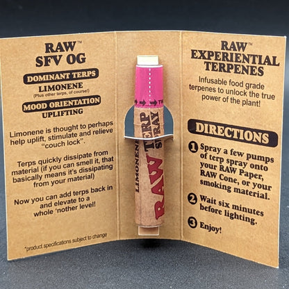 RAW Terp Spray | 5ml - Meech Madness Smoke Shop