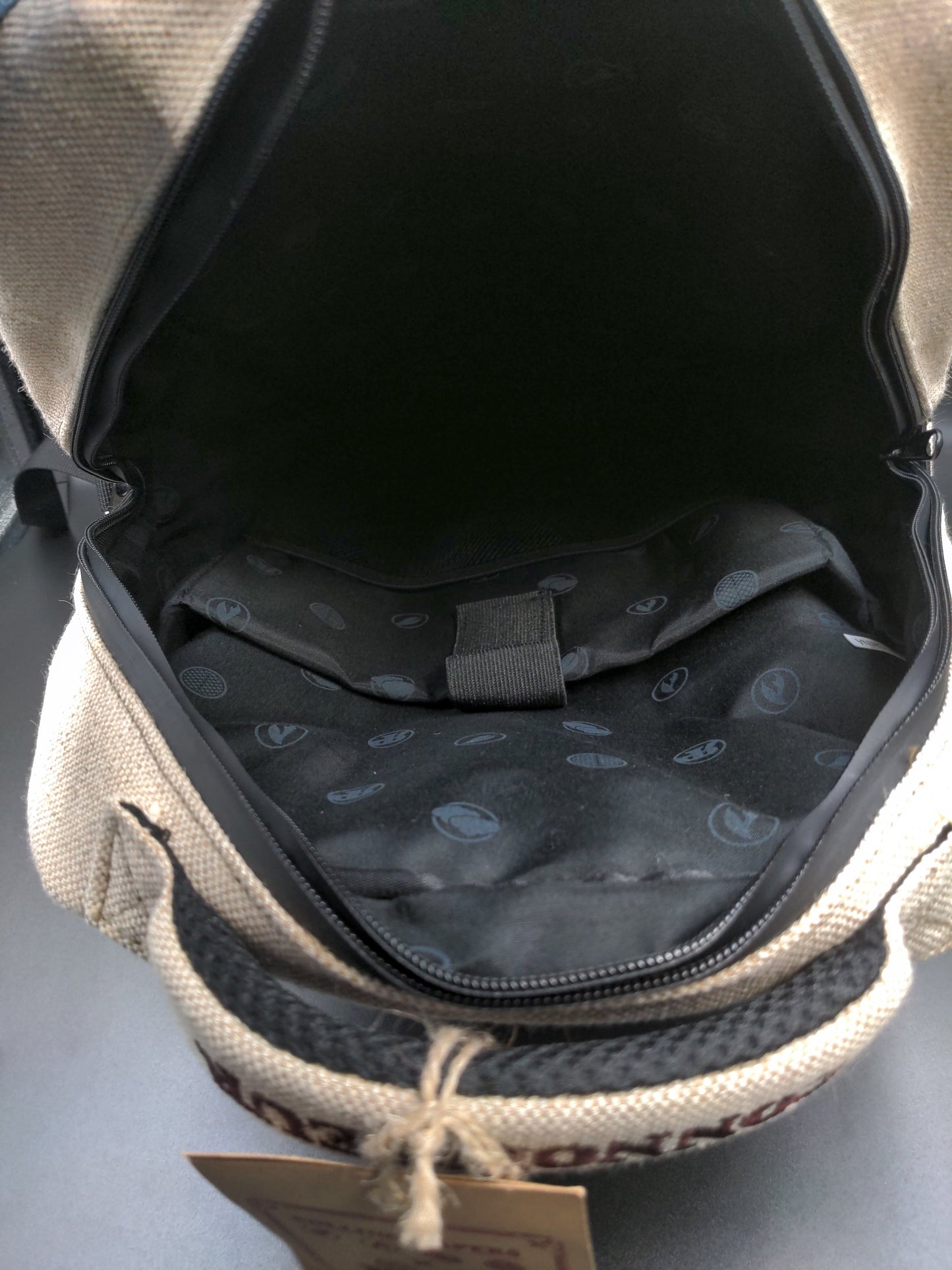 RAW X Backpack - Burlap from Avernic Smoke Shop at  Meech Madness Smoke Shop