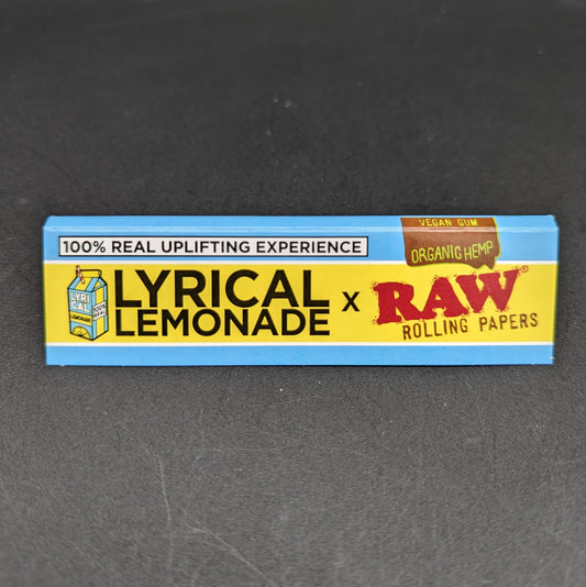 RAW x Lyrical Lemonade Organic Hemp Rolling Papers | King Size Wide