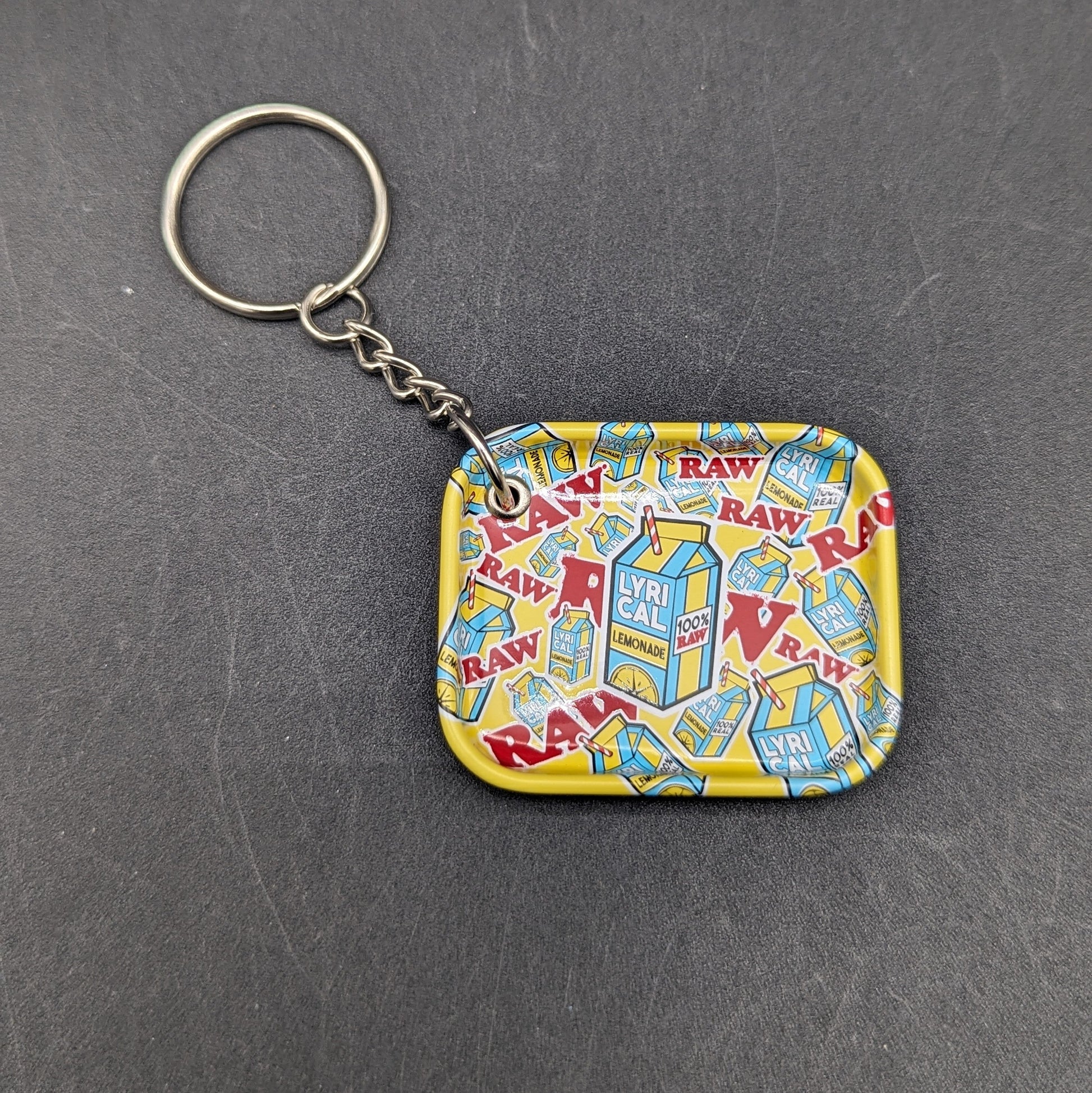 RAW® X Lyrical Lemonade - Tiny Tray - Key Chain-Avernic Smoke Shop