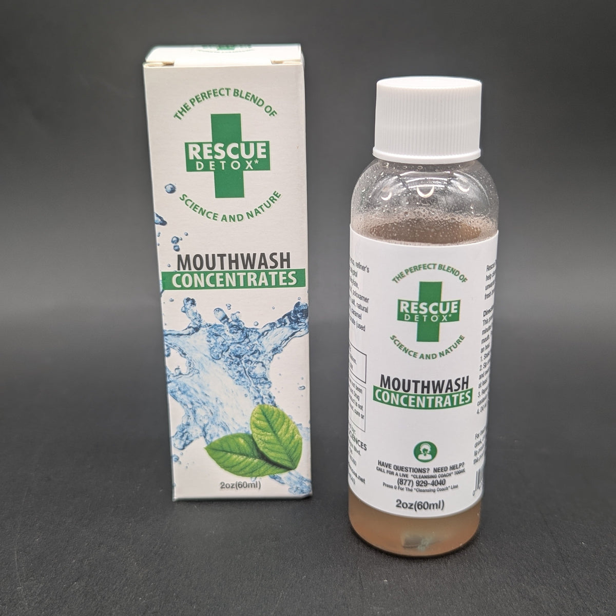 Rescue Detox Mouthwash Concentrate | 2oz-Meech Madness Smoke Shop