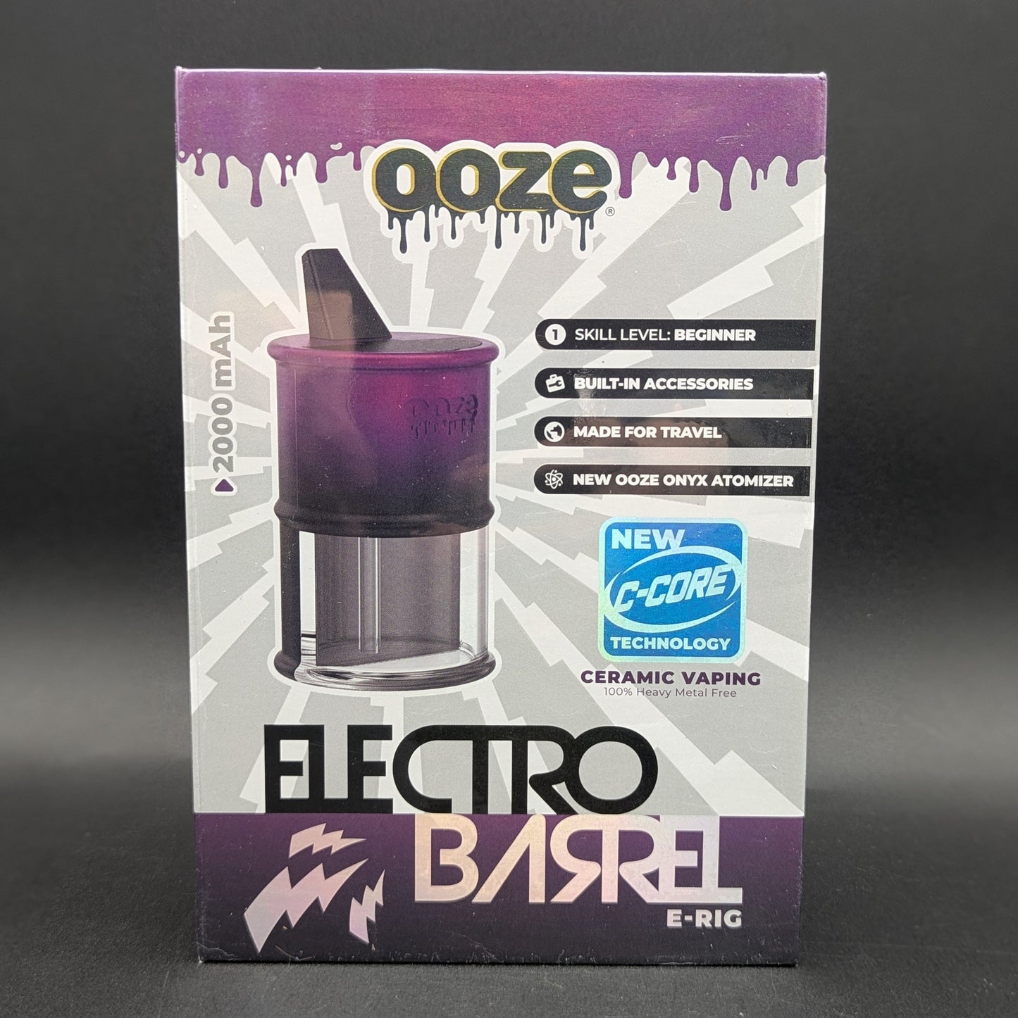 Ooze Electro Barrel Electric Dab Rig | 2000mAh