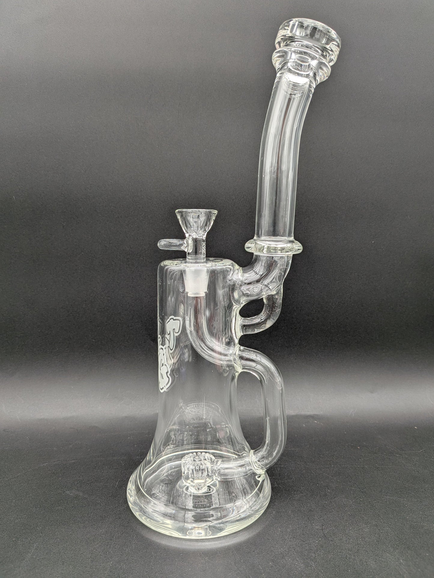 TAG - 12" Sherlock Bubbler w/ Showerhead