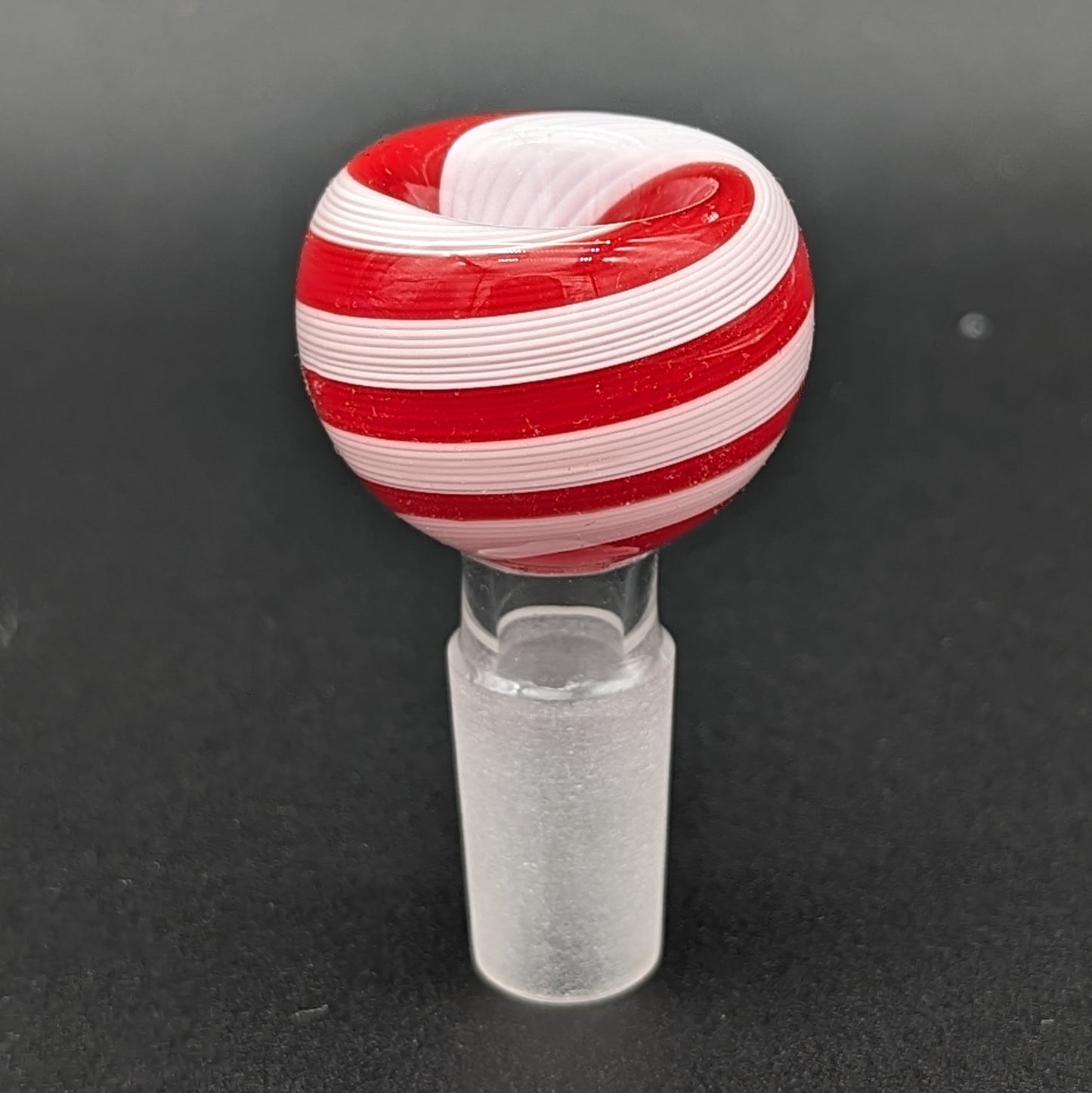 Peppermint Swirl Bowl Slide 14mm