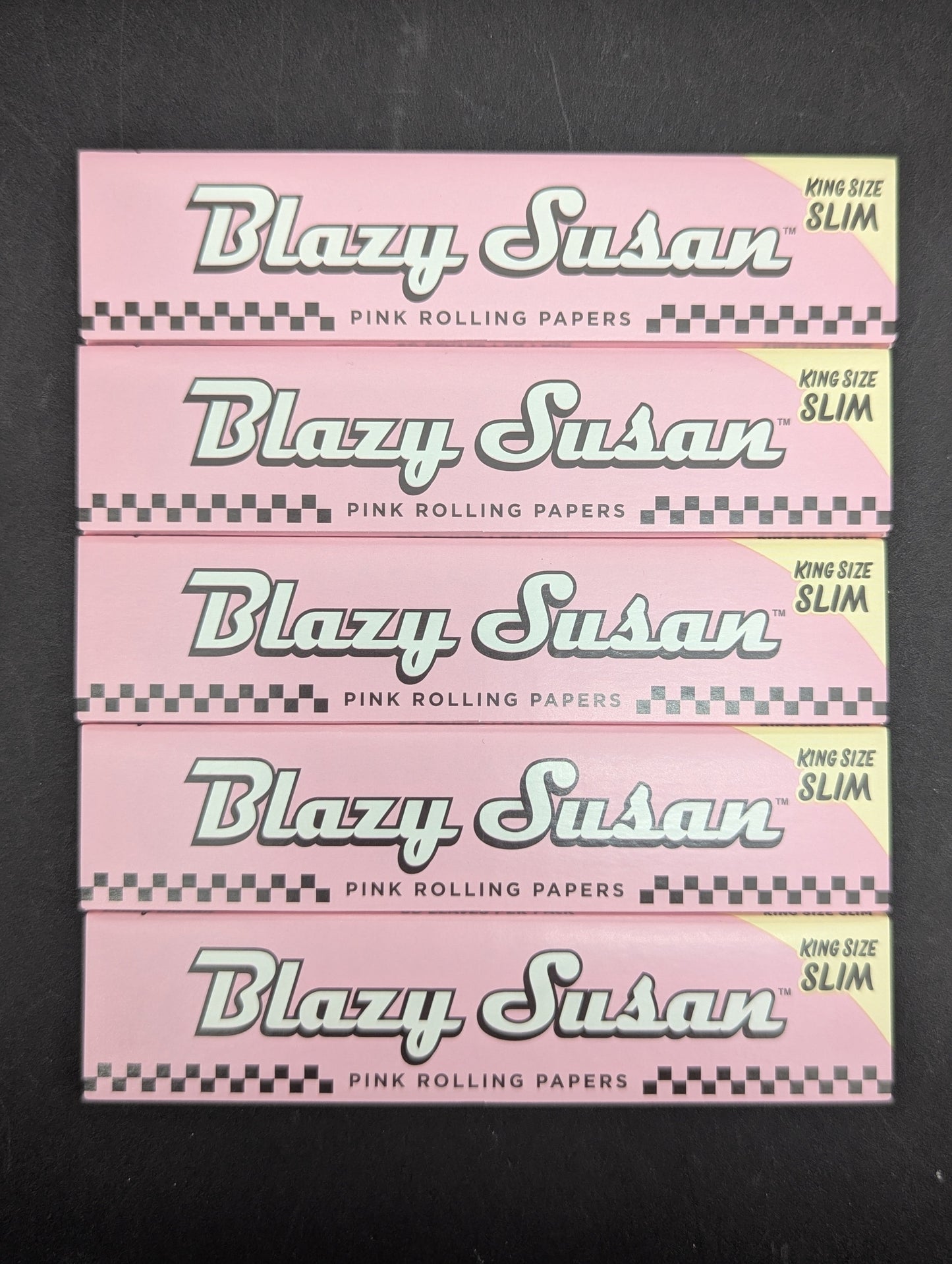 Blazy Susan Pink King Size Rolling Papers
