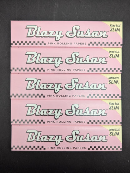 Blazy Susan Pink King Size Rolling Papers