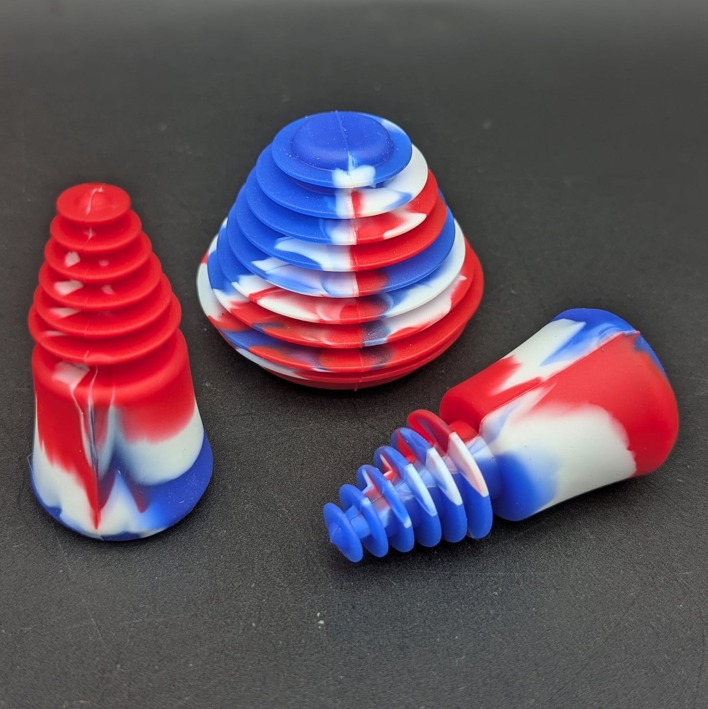 Silicone Cleaning Plugs - 3 Piece Set-Avernic Smoke Shop