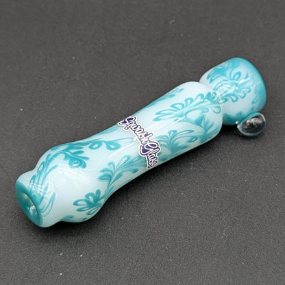 Sqwash Glass Flower Designed Chillums
