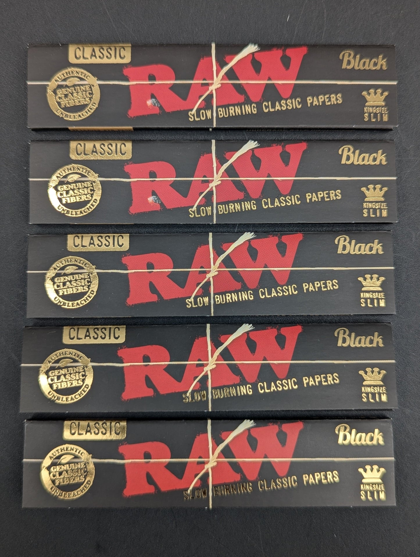 RAW Rolling Papers - King Size Black