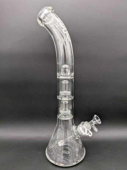 TAG - 18" Bent Neck Double UFO Beaker 50x7MM