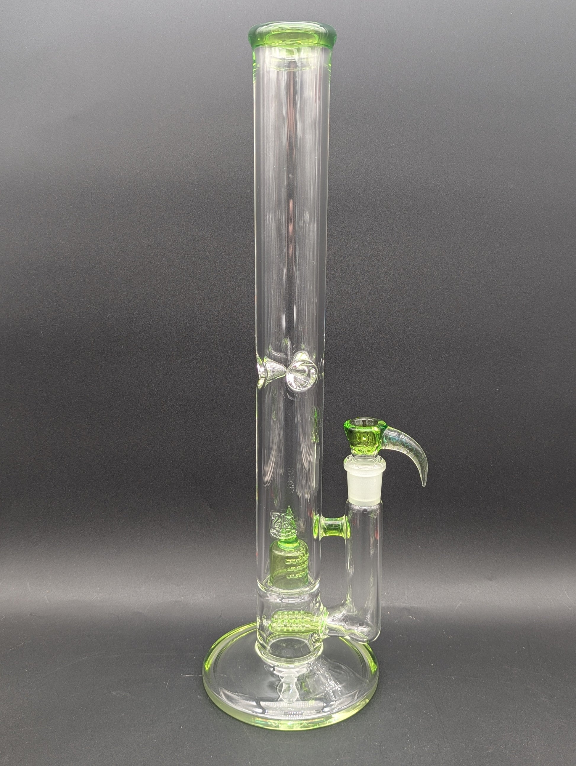 2K Glass Dual Gridline to 180 Grid Cap Bongs-Avernic Smoke Shop