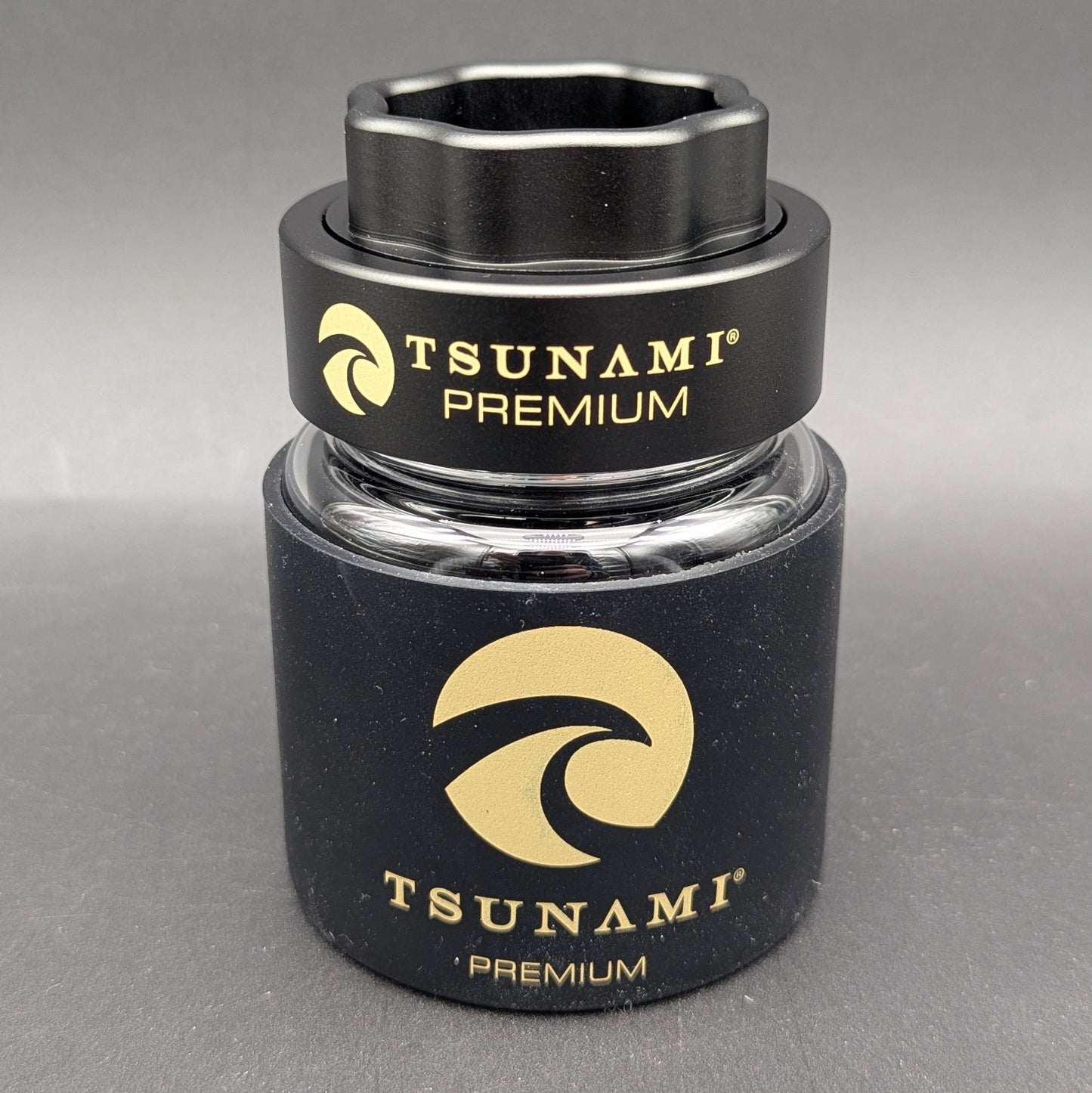 Tsunami Dry Herb Grinder + Jar