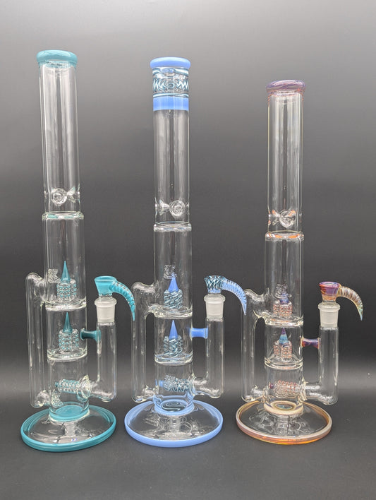 2K Glass 19" Color Accent Treecycler-Avernic Smoke Shop
