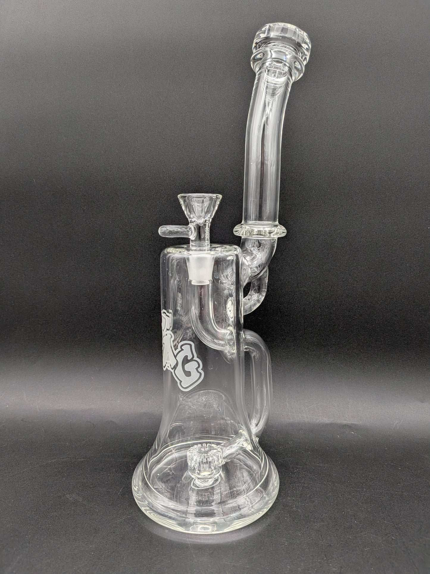 TAG - 12" Sherlock Bubbler w/ Showerhead