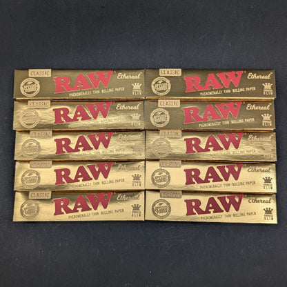 RAW Ethereal Rolling Papers - King Size Wide