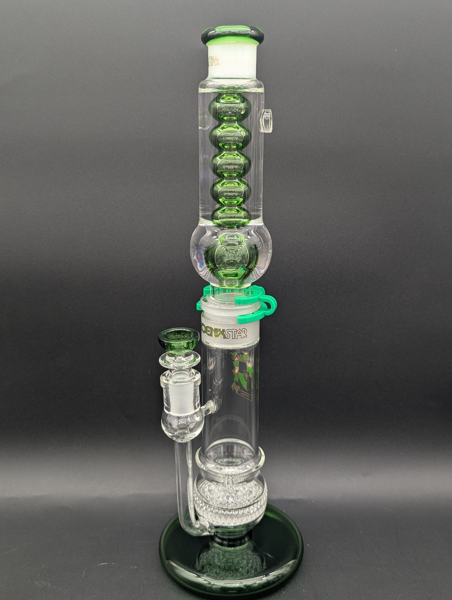 17" UFO Honeycomb Glycerin Coil Straight Tube