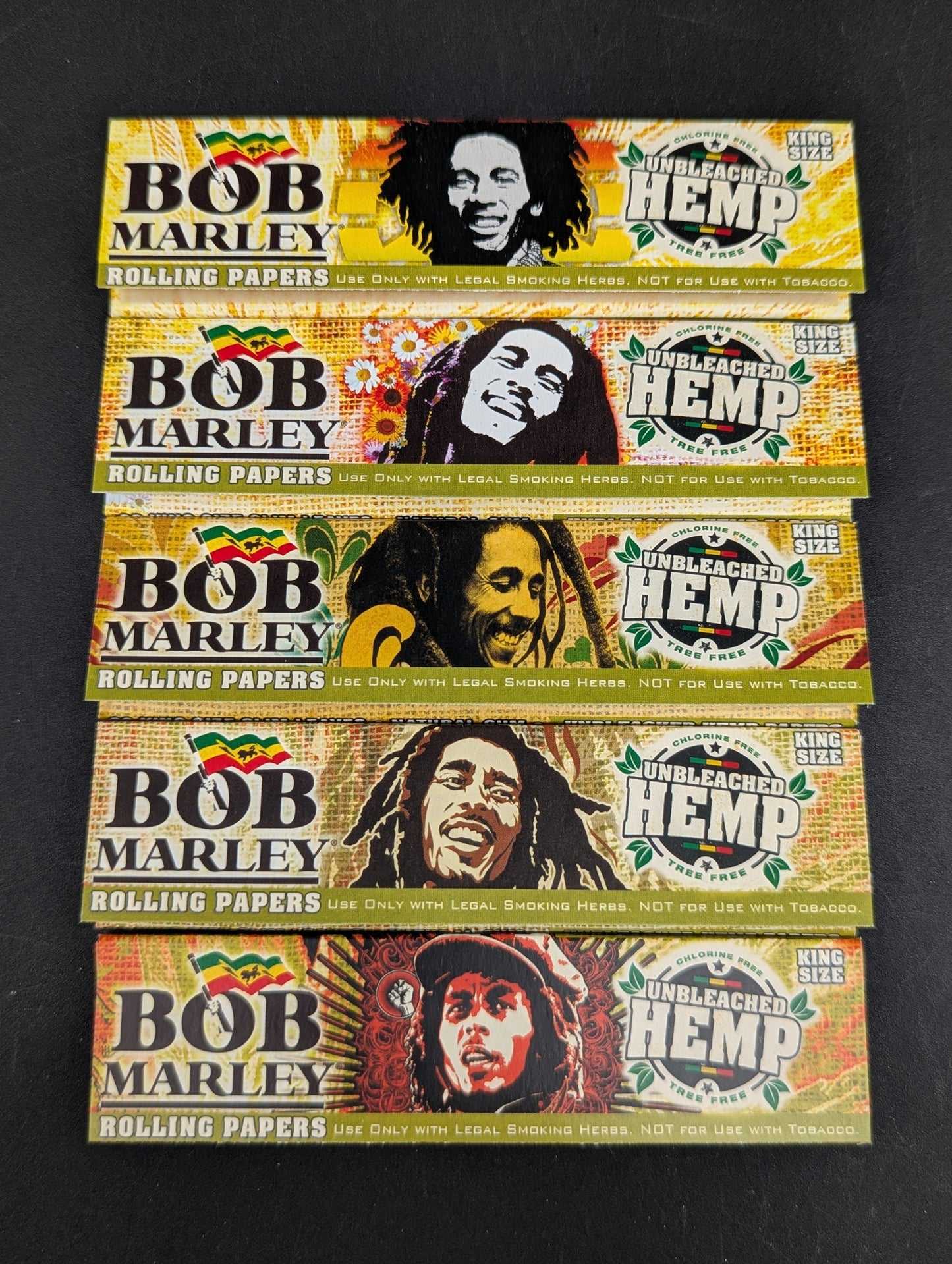 Bob Marley Rolling Papers Organic Hemp - King Size