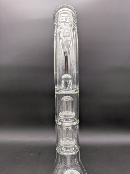 TAG - 18" Bent Neck Double UFO Beaker 50x7MM