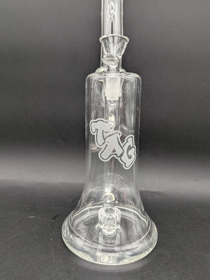 TAG - 12" Sherlock Bubbler w/ Showerhead