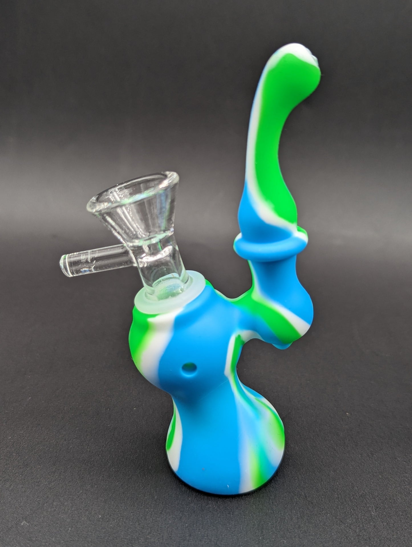 5" Standing Silicone Bubbler