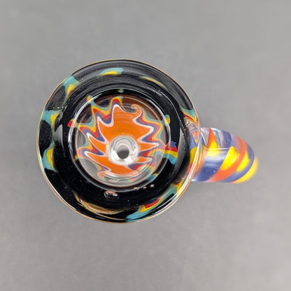 Curved Claw Bowl Piece 14mm Assorted Colors