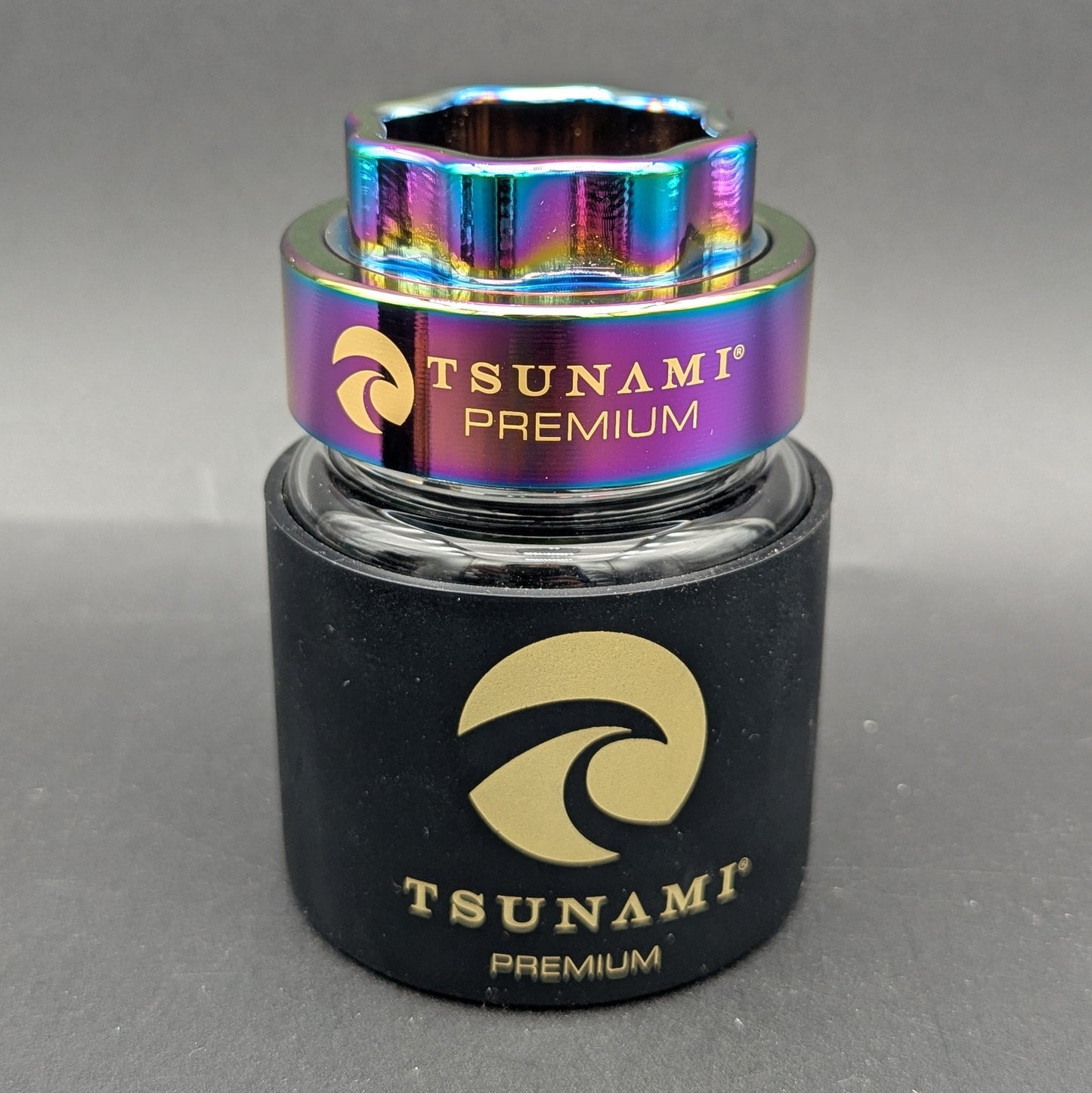 Tsunami Dry Herb Grinder + Jar