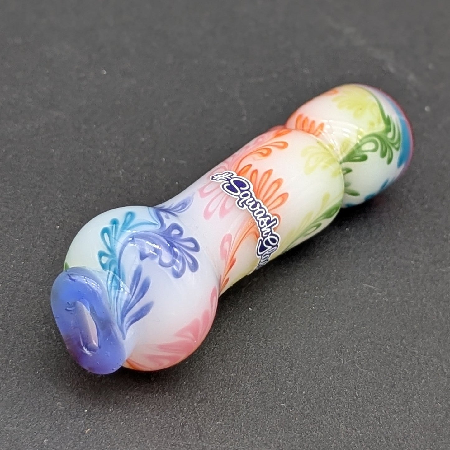 Sqwash Glass Flower Designed Chillums